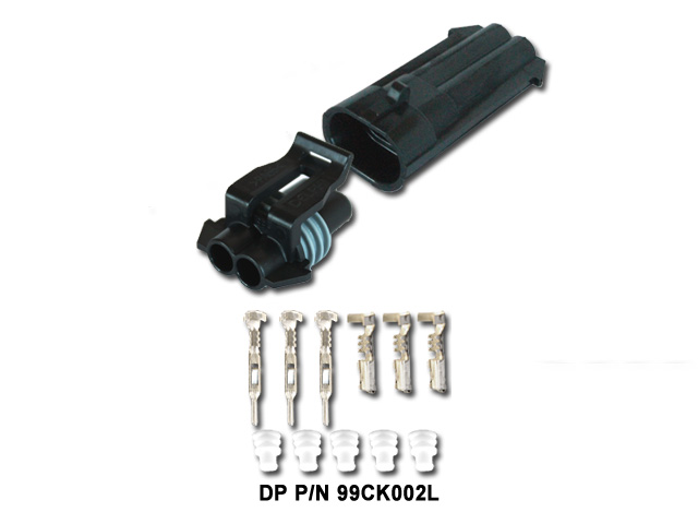 Delphi 2 Pin Connector Pack