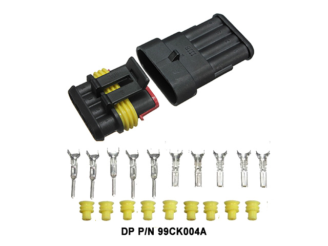 AMP 4 Pin Connector Pack