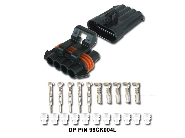 Delphi 4 Pin Connector Pack