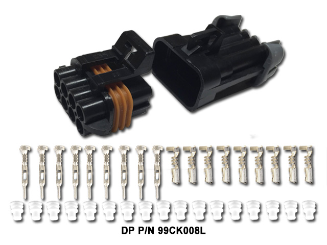 Delphi 8 Pin Connector Pack